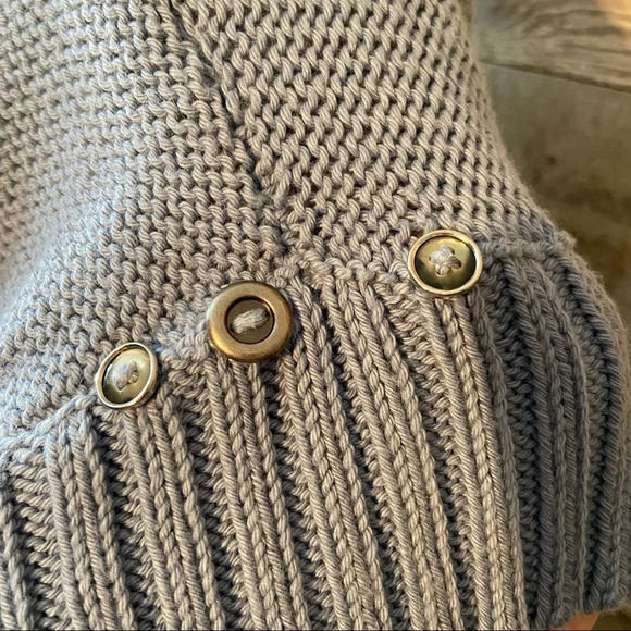 Pure handknit women’s‎ blue  open cardigan sweater in size x-small/small - Picture 10 of 10